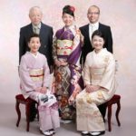 成人式家族写真