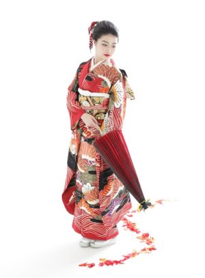赤の振袖が似合う美人はどんな人?