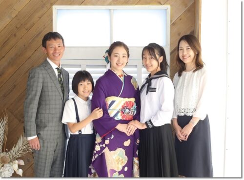 ご成人おめでとうございます。