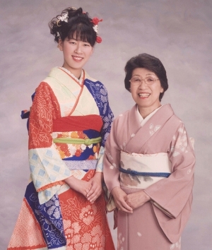 親子３代で楽しむ成人式