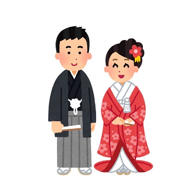 新郎新婦用の白足袋