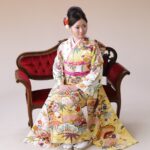 黄色古典柄おすすめ振袖