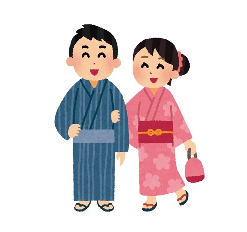 浴衣姿 男女_500