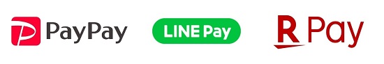 PayPay_LINEペイ_楽天ペイ_ロゴ画像