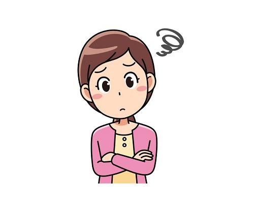 困った主婦A_500