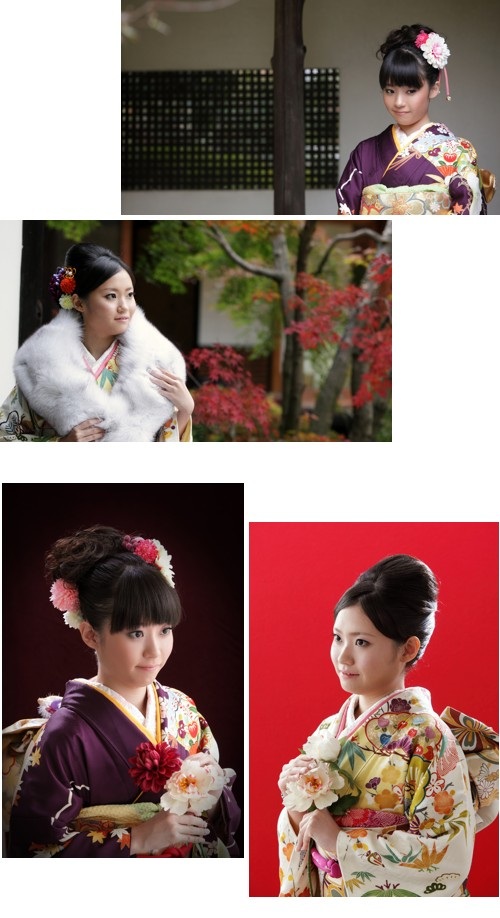 双子様の振袖姿①500