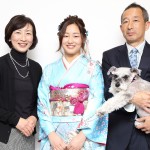 成人式の前撮り ペットフォト