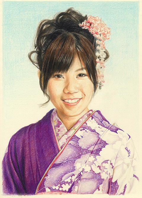 植村玲奈さま 肖像画480