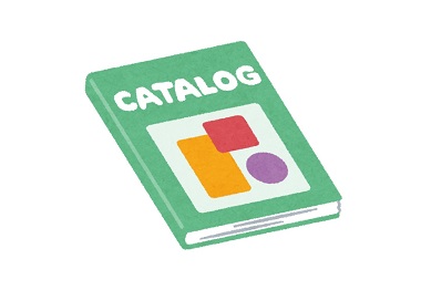 カタログのイラスト