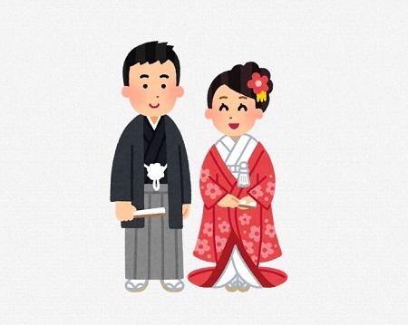 新郎・新婦イラスト_450