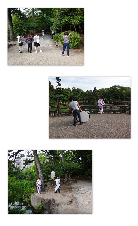 鶴舞公園ロケーション撮影コラージュ01_560
