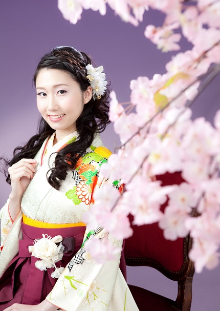 袴美人