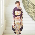 紫色古典柄おすすめ振袖