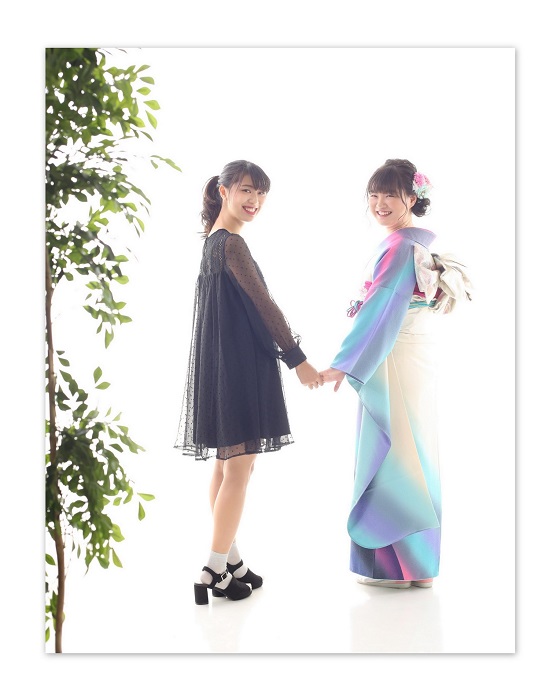 姉妹で成人式前撮り