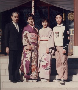 「母の振袖」